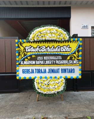 Papan Bunga Duka di Leuwigajah