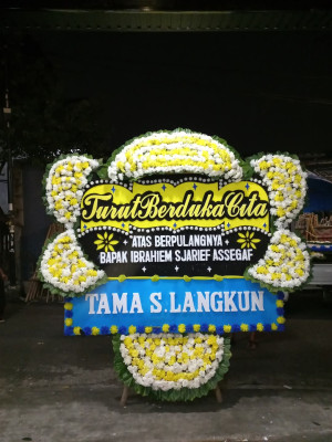 Papan Bunga Duka di Leuwigajah